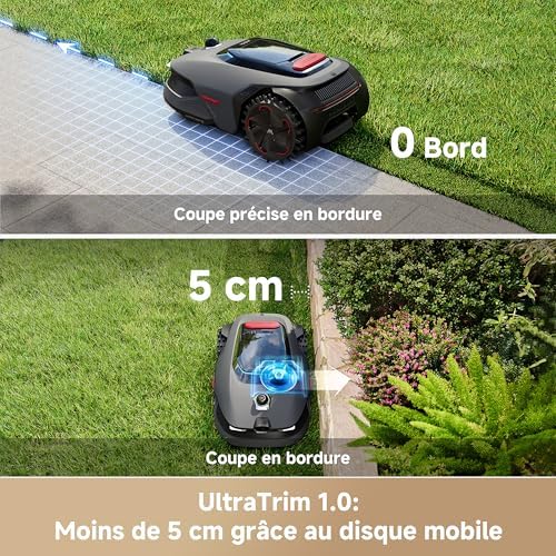 LiDAX Ultra 1200 Robot Tondeuse sans Fil périphérique