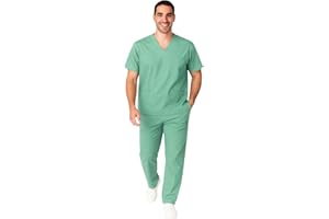 M&M SCRUBS Men Scrub Set Medical Scrub Top and Pants