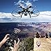 Holy Stone 1080P Camera Drone, HS300 RC Quadcopter with 120° Wide-Angle HD Camera 6-Axis gyro 2.4 GHz with Altitude Hold, One Key Return and Headless Mode Function RTF Includes Bonus Battery