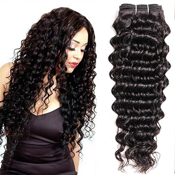 Amazon Com Jaycee Brazilian Deep Wave Hair 1 Bundle 9a