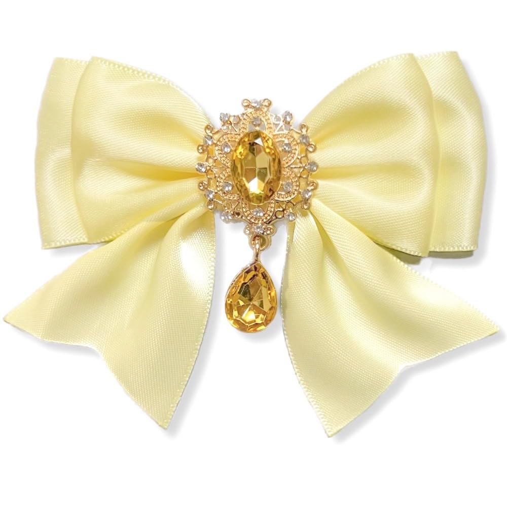 ペンライトリボン【ドロップ】推し色 うちわリボン ペンライト用 推し活 痛バッグデコ (パステルイエロー) の商品画像