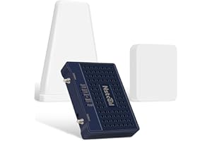 NSTCELL Cell Phone Boosters for Home Cell Booster Up to 5,000 sq ft Band 66/25/2/4/5/12/13/17 Cell Phone Signal Booster for Home Office All U.S. Carriers FCC Approved