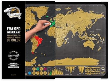 Luckies Of London Luksdfra Deluxe Encadrée Carte à Gratter