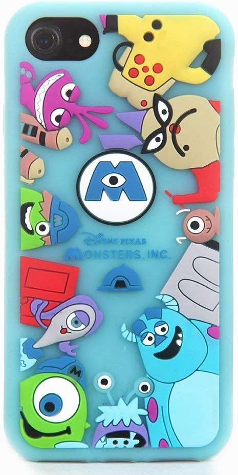 Amazon Com Monsters Case For Iphone Se 5 5s 5c 3d Cartoon Animal Character Design Cute Soft Silicone Rubber Funny Cover Animated Fashion Cool Skin For Kids Boys Child Teens Girls Iphone 5