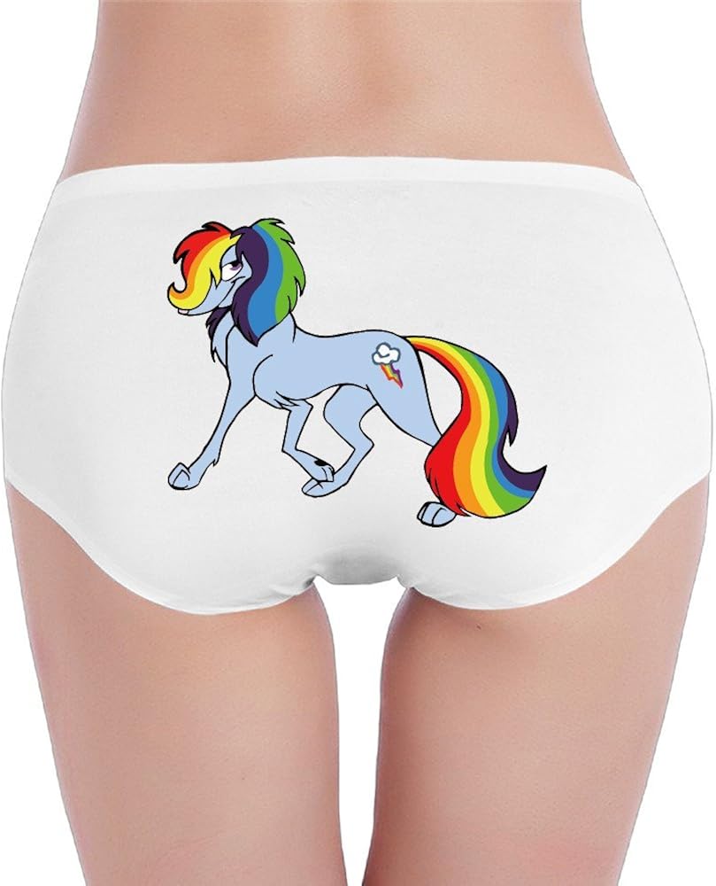LGBT Dog Rainbow Dash Printing of Sexy Fashion Panties Underwear