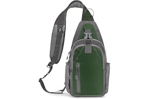 MIYCOO Sling Bag Crossbody Sling Backpack Shoulder Bag Chest Bag for Men Travel Hiking Waterproof Daypack