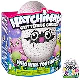 Hatchimal Glittering Garden Gleaming Burtle pink/green with CollEGGtible Blind Pack!