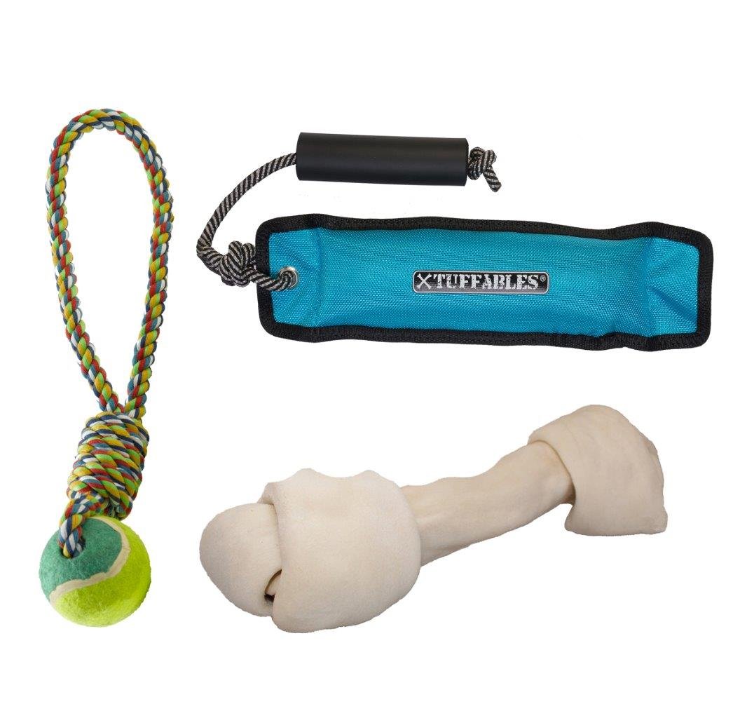 PJ Pet Products Tuffables Bargain Big Dog Bundle 1