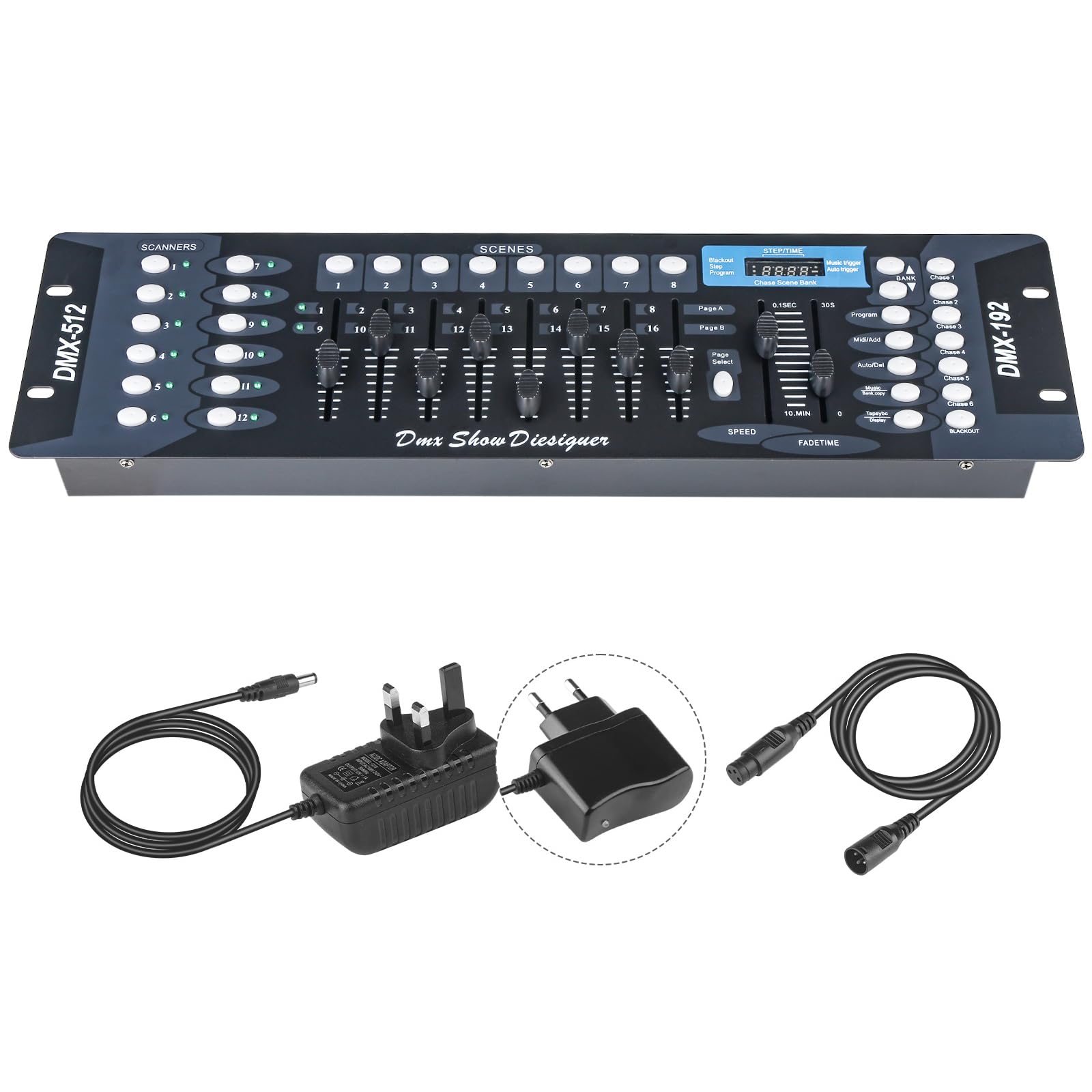 Dmx Controllers, Dmx Console 192CH Dmx Lighting Controller, Dj Light Controller Dmx512 Controller for Editing Program of Stage Lighting Runing