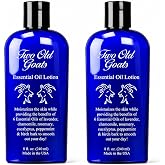 Two Old Goats Lotion 8oz (Pack of 2) - with Exclusive Packaging
