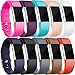 For Fitbit Charge 2 Bands, Charge2 Replacement Accessories, Pack of Ten, Small