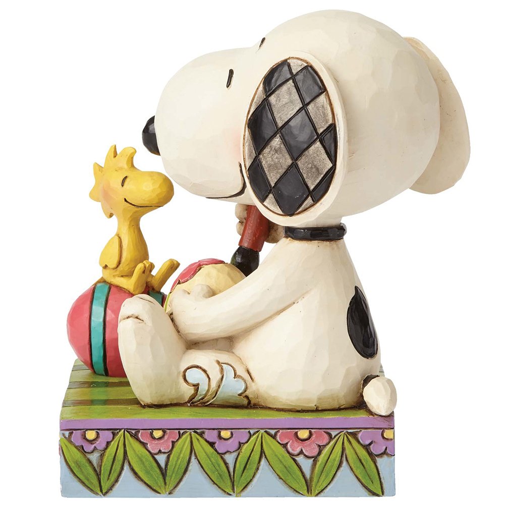 Peanuts By Jim Shore Snoopy And Woodstock With Easter Eggs Home Decor Home Decor Gkvaismedziai Lt