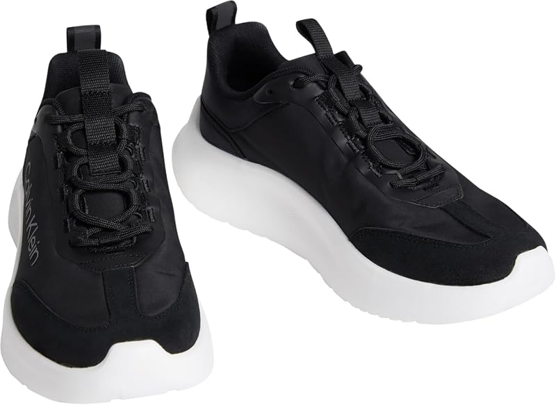 Donna Sneakers Running Light Eva con Lacci, Nero (Black/Pearl Grey), 38
