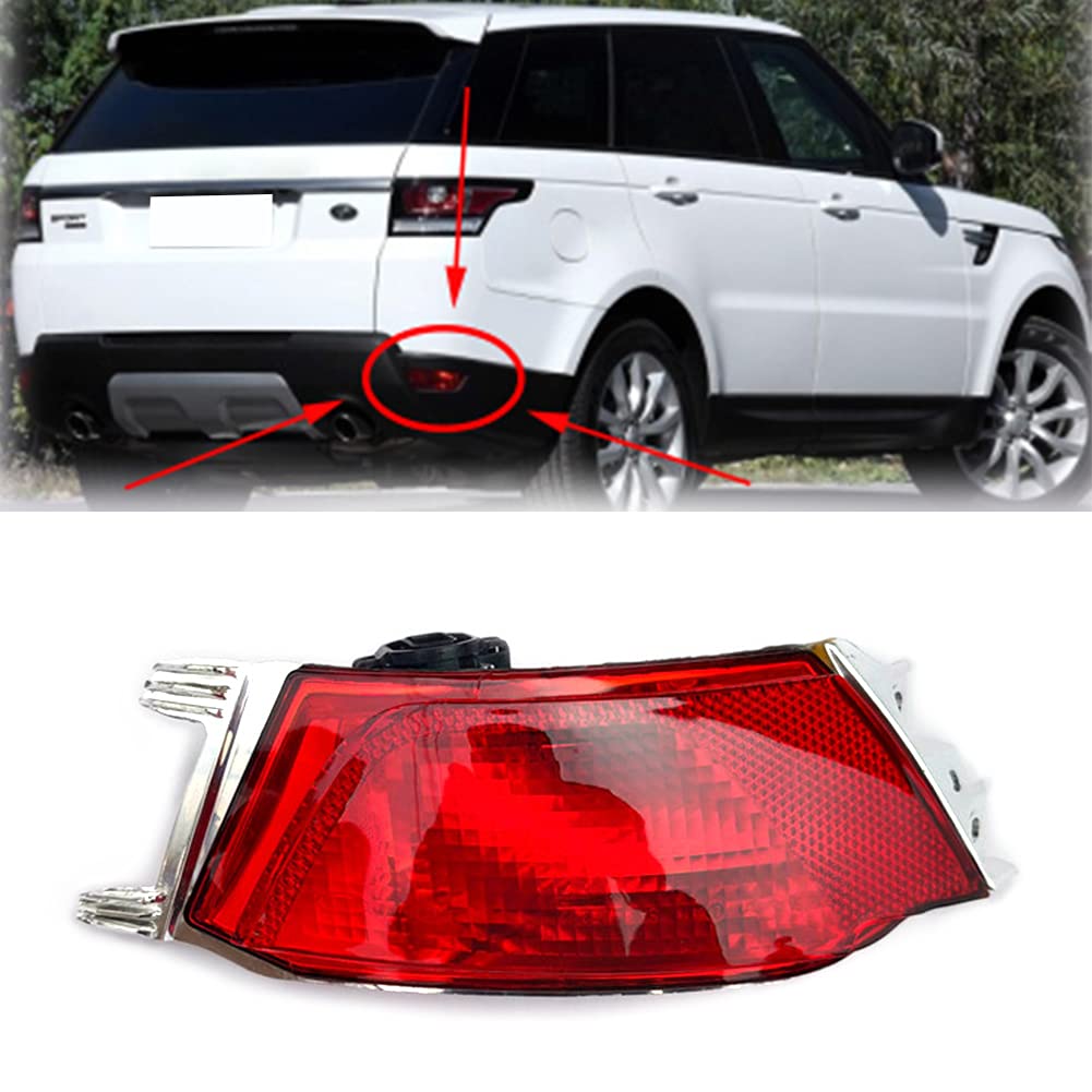 GZYF Automative Rear Bumper Fog Light Assembly for