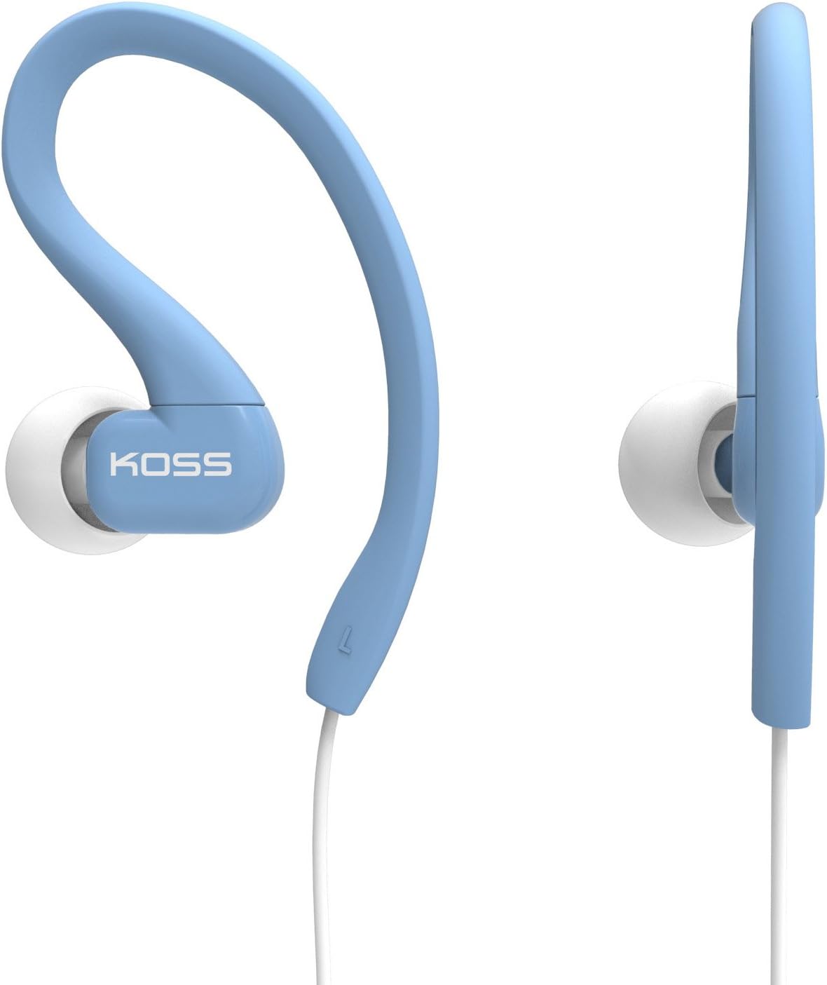 Koss KSC32B Fitclips Headphones, Blue