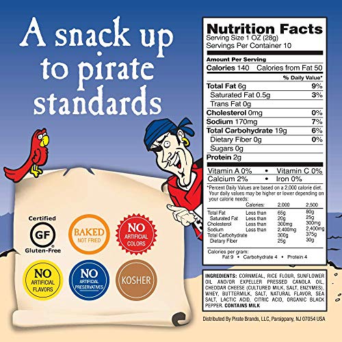 4 Pirates+Booty+Snack+Puffs+Cheddar