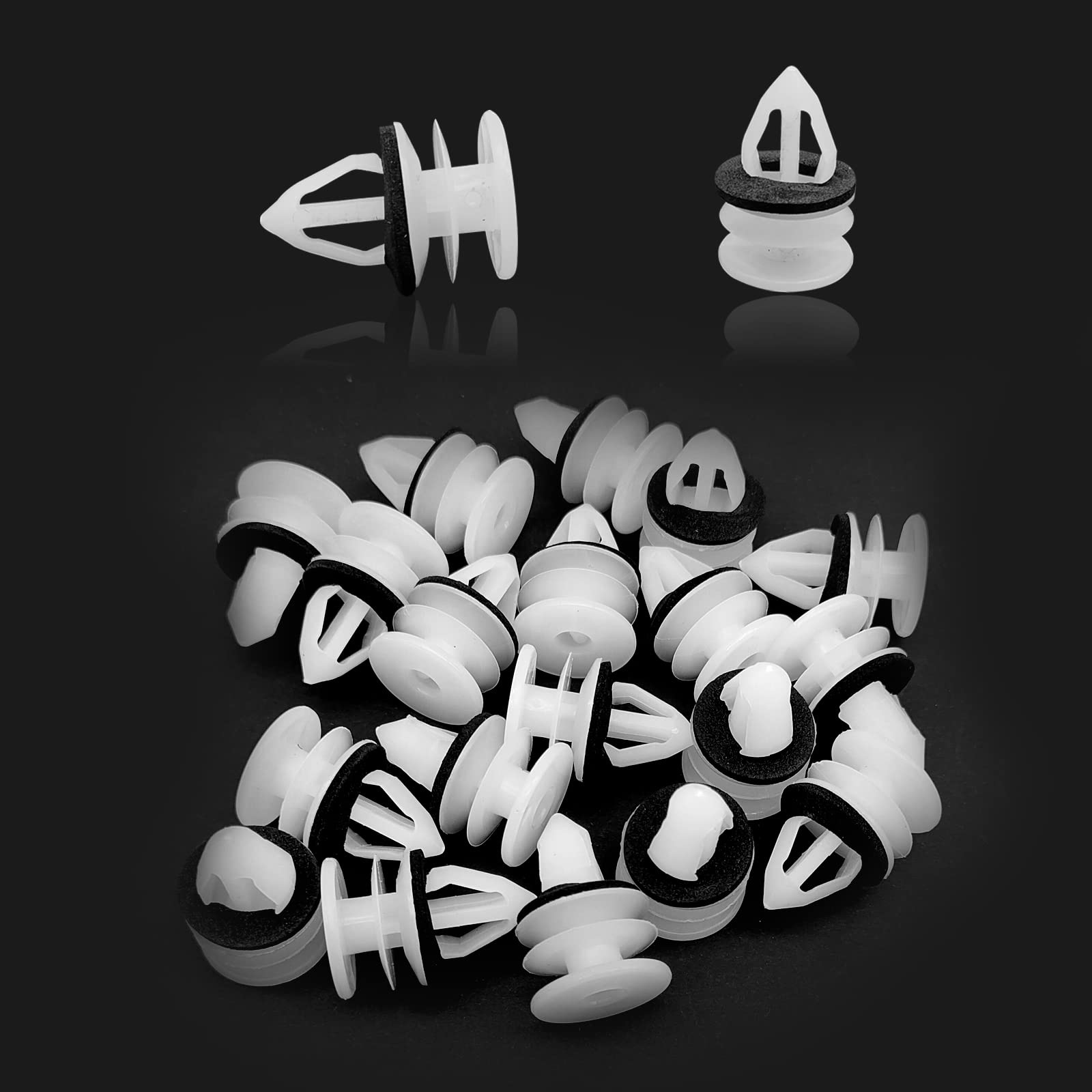 Photo 1 of 20PCS Door Panel Retainer Clip Compatible with GM Ford Edge GMC Envoy Chevy Chevrolet Trailblazer Suburban Lincoln 15076791