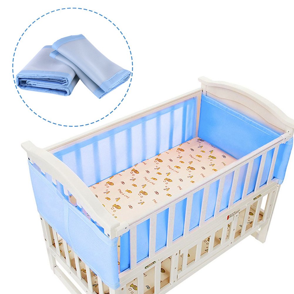 mesh baby cot