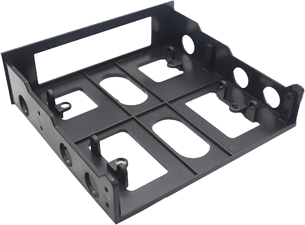 Lily Brown 5.25 to 3.5 Drive Bay Adapter Front Mounting Bracket Floppy Optical