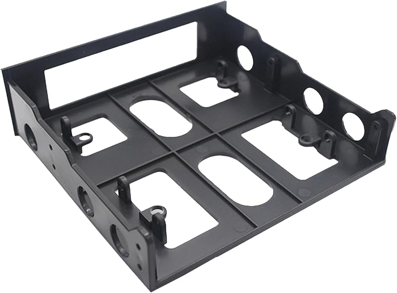 Lily Brown 5.25 to 3.5 Drive Bay Adapter Front Mounting Bracket Floppy Optical