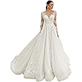 WaterDress Beach Wedding Dresses for Bride 2025 Long Sleeve Lace Boho Bridal Gowns for Women WDW001