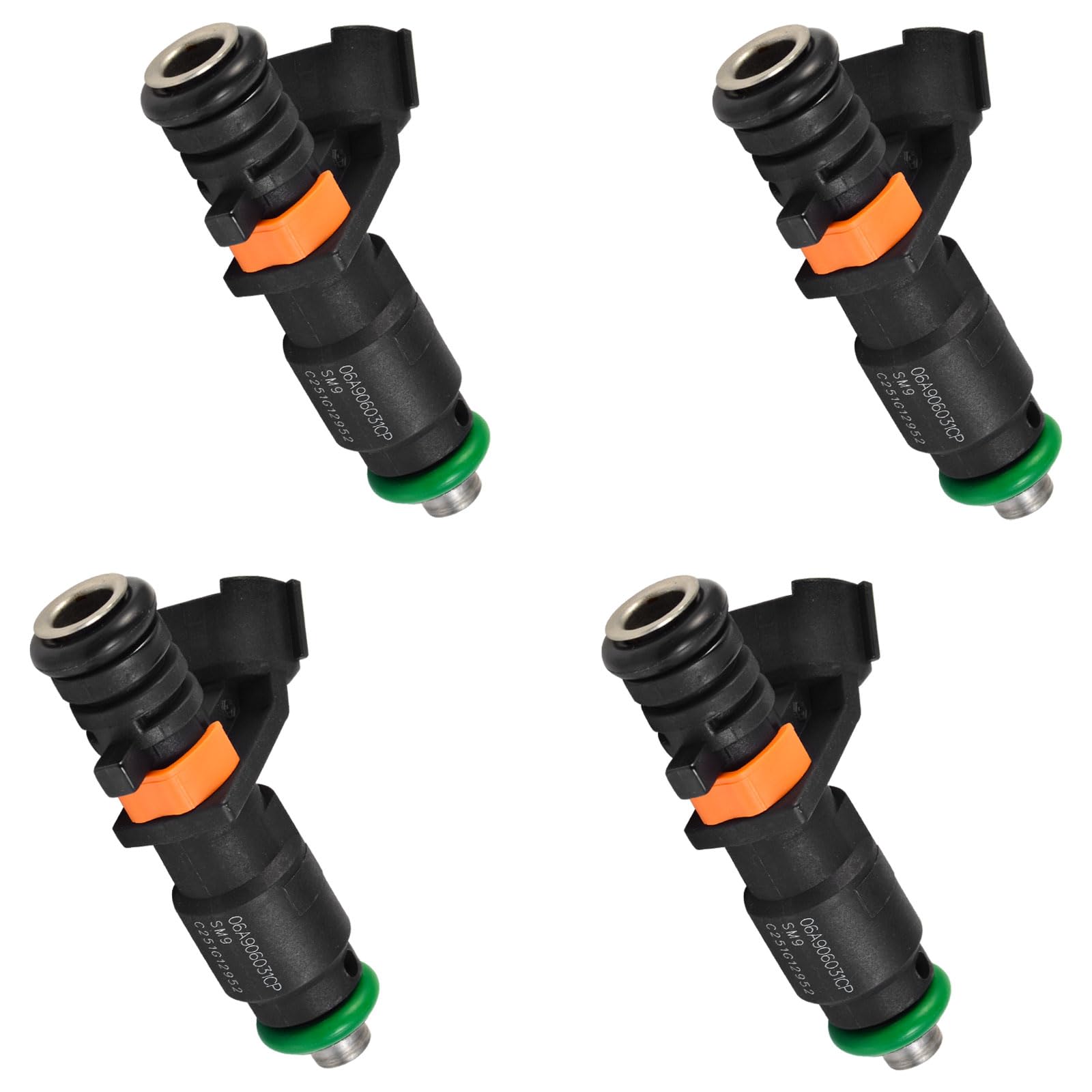 Photo 1 of 06A906031CP Naturally Aspirated 2.0L EA827 Fuel Injectors,Compatible with/VW 2.0 Jetta S 2011-2015 |4 Holes| |4 PC Set|