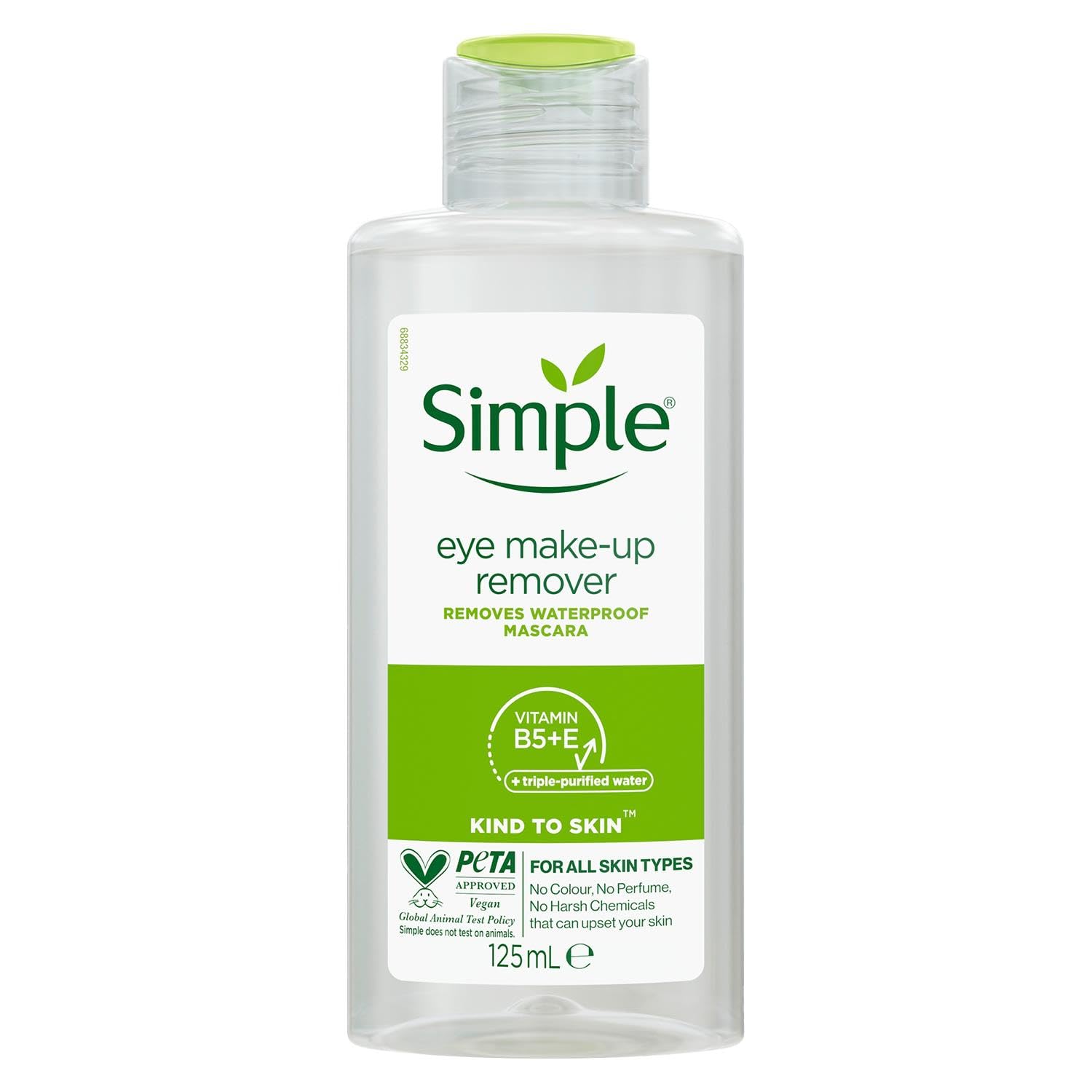 Simple Kind To Eyes Eye Make Up Remover 125 ml