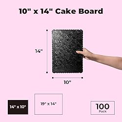 Fit Meal Prep [20 Pack] 14x10 Rectangular Cake