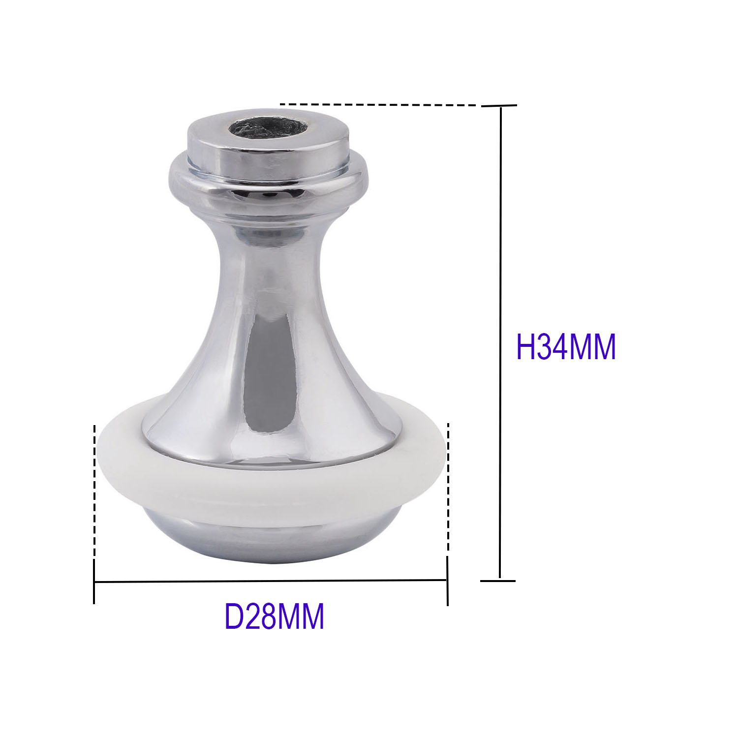 cromo 150cm cuerda ciega mango de tracción cable de latón Tire de peso