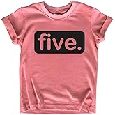 Unordinary Toddler 5th Birthday Shirts for Girls 5 Year Old Shirt Girl Five Gift Fifth Tshirt Outfit