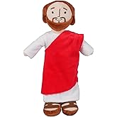 hotekous My Friend Jesus Plush, Saviour Jesus Plush, Little Jesus Plush, Kids Gifts and Easter Gifts