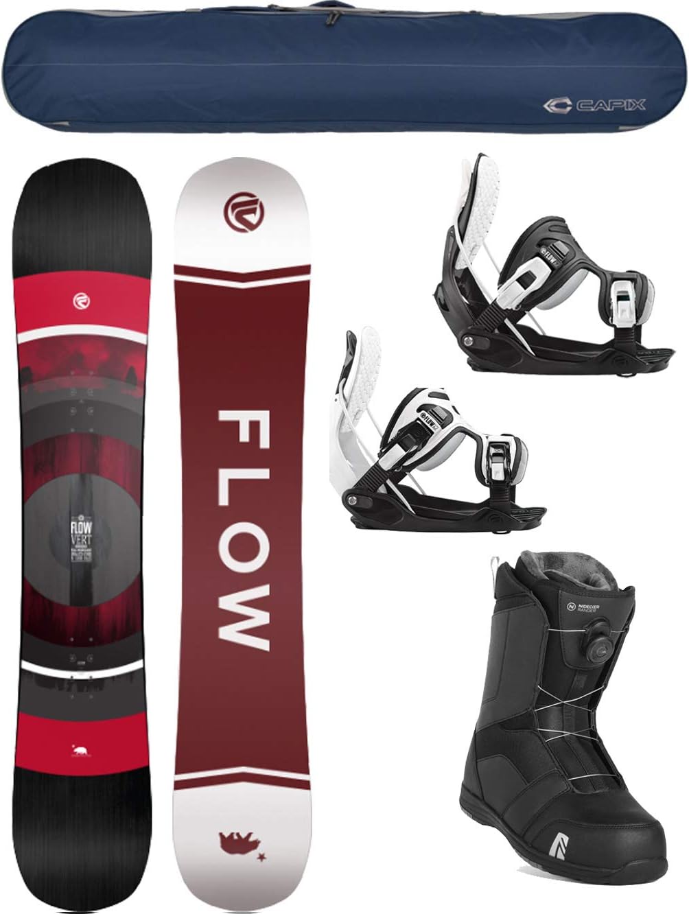 full snowboard package