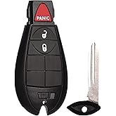SUPALAND Keyless Entry Remote Control Key Fob Replacement Fits for Dodge Ram 1500 2500 3500 2009- 2012 Charger Challenger Durango Journey Grand Caravan Jeep Grand Cherokee Commander Chrysler 300 Town