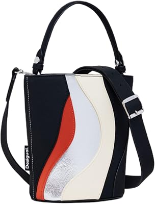 Schultertasche Handtasche Kahlo Cumbal Crossbody Bag Black Multi mehrfarbig