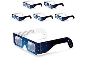 Lesome Solar Eclipse Glasses 2024 CE and ISO Certified Approved Safe Shades,Advanced Filter