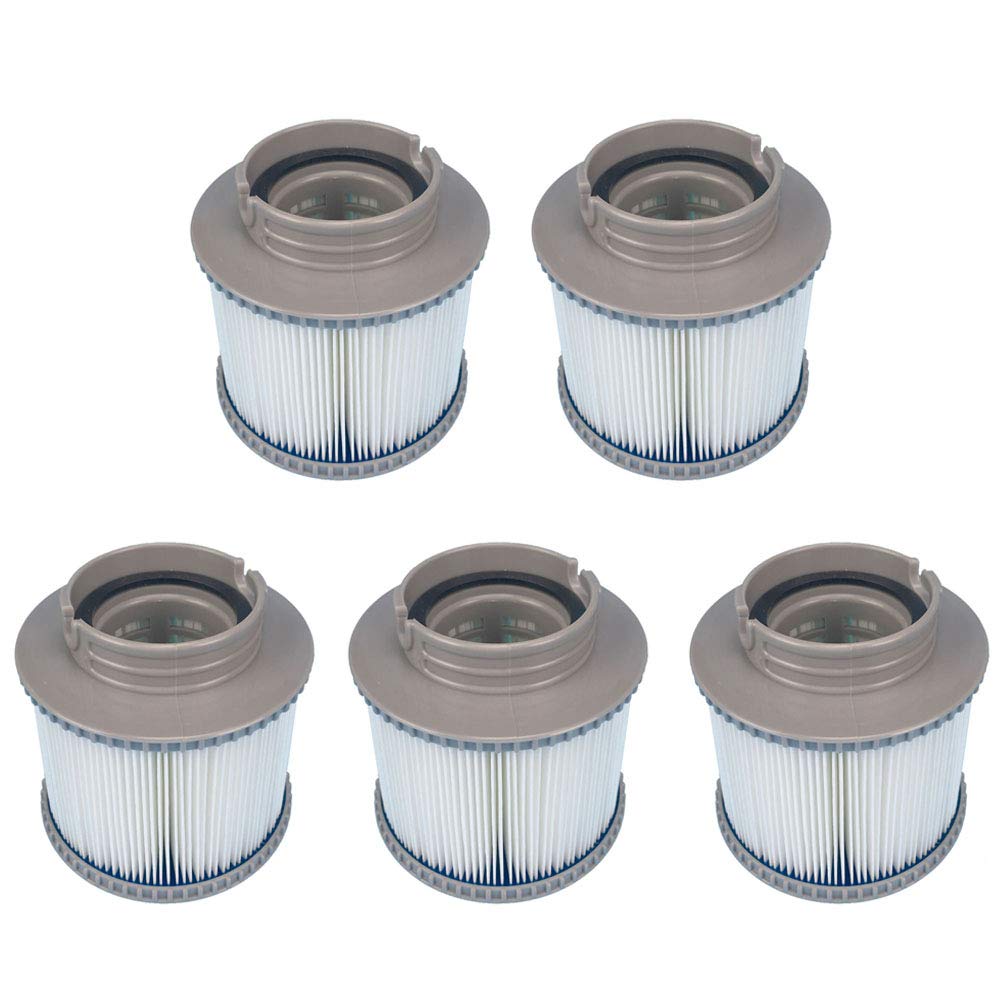 WuYan 5pcs Replacement Filter for MSpa FD2089, Filter Cartridge Pump for Swimming Pool Hot Tubs and Spas