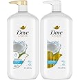 Dove Shampoo and Conditioner Set, Coconut & Hydration, Family Size – Moisturizing Hair Products for Dry Hair, Coconut Water & Sweet Lime Scent, 31 Oz Ea