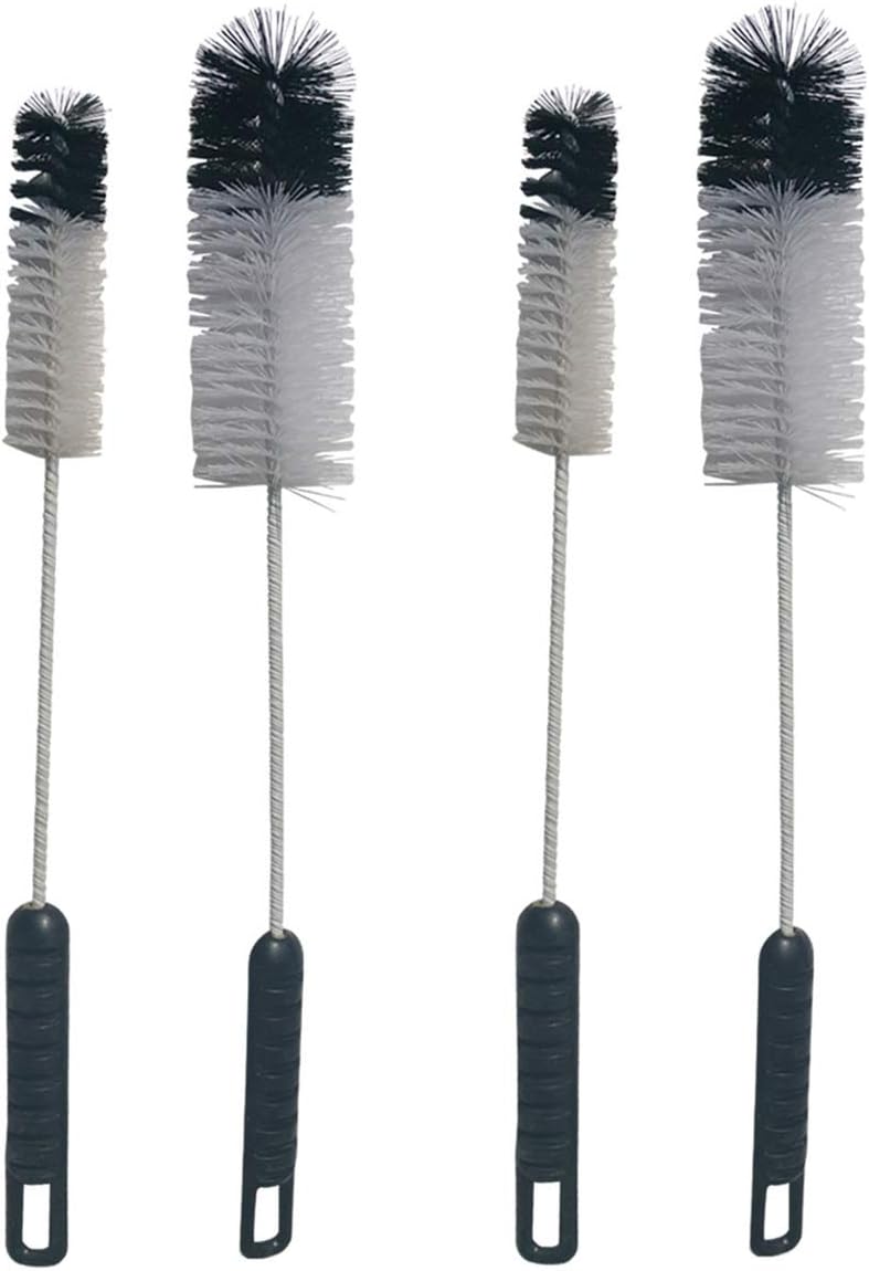 NewFerU Wire Bottle Cleaning Brush Set Small Large Thin