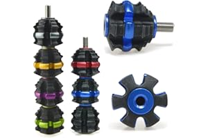 ZSHJGJR Archery Stackable Bow Stabilizer Ball Reduce Shock Absorber Balance Bar Vibration Damper Silencer for Recurve Compound Bow Hunting Shooting