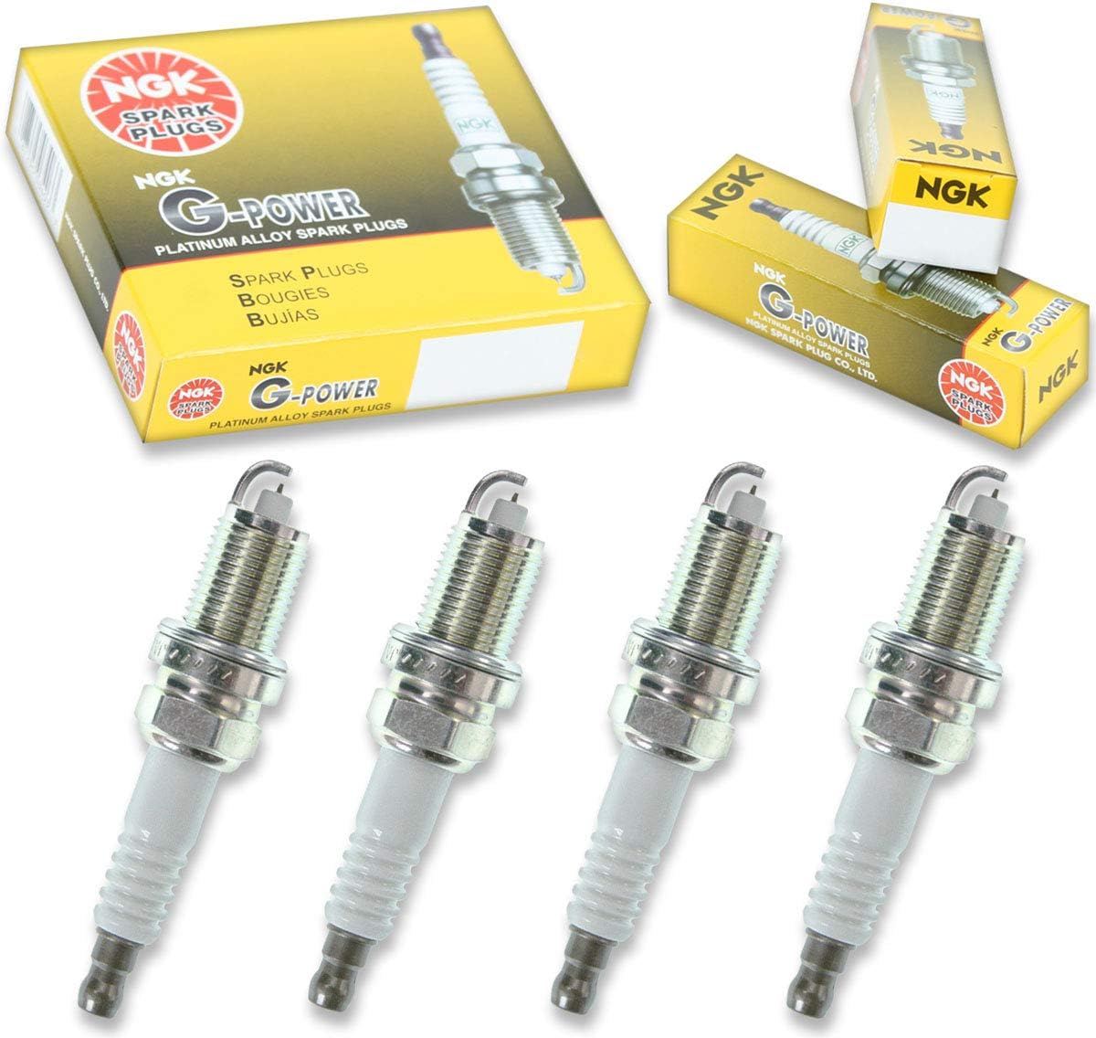 4 pcs NGK GPower Spark Plugs for 20072017 Jeep Patriot 2