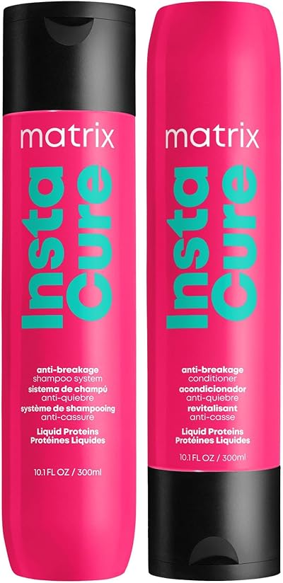 Matrix DUO Total Results InstaCure Anti-Breakage Shampoo Conditioner 300ml Set