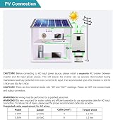 Y&H 5.5KW Hybrid Solar Inverter MPPT 100A 500VDC PV Input 220VAC 48VDC Pure Sine view 4