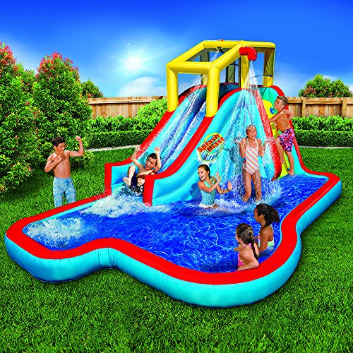 Banzai Spring & Summer Toys Slide ‘N Soak Splash Park Constant Air