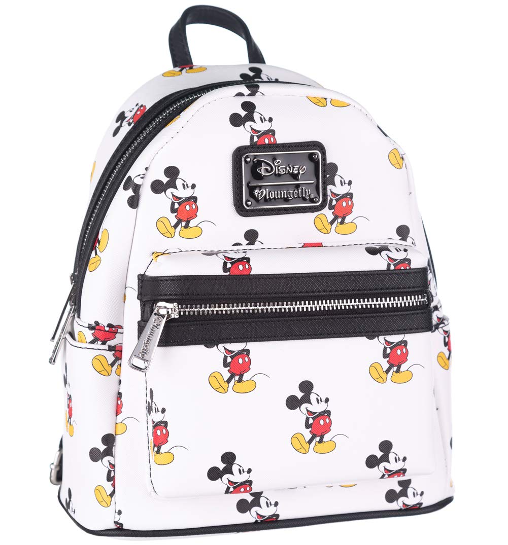 mickey mouse leather backpack