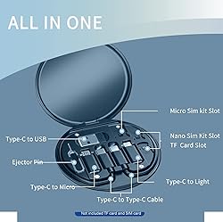 9 in 1 Cable Case USB Adapter Cable Conversion