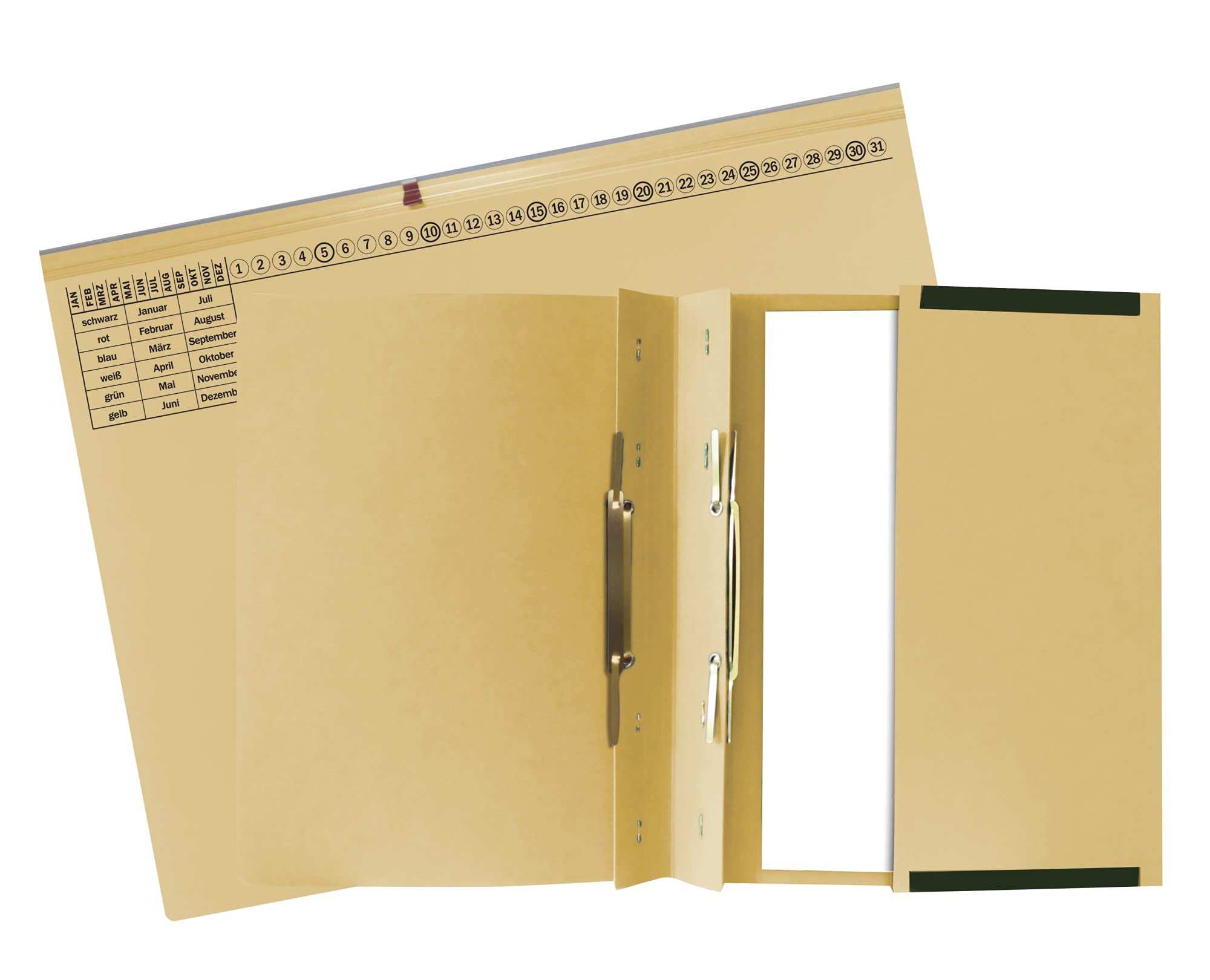 Exacompta - Ref. 370322B - box of 25 suspension files hook 1 ply chamois