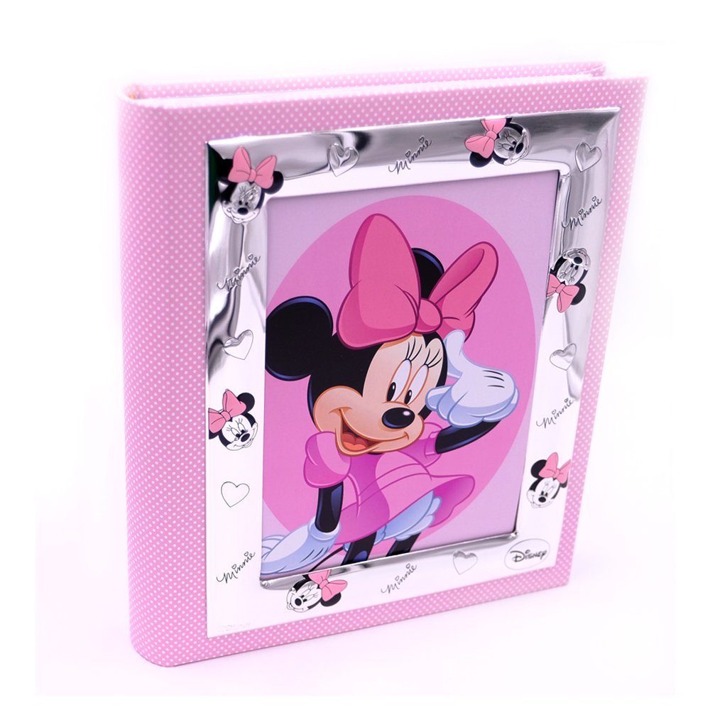 Disney Baby Minnie Mouse Photo Album Photo Album for Baby Christening or Birthday Gift