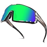 BangLong Sports Sunglasses for Men Women - UV400 Protection Sun Glasses for Running Cycling Baseball Fishing