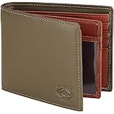 Stealth Mode Leather Bifold Wallet for Men With ID Window and RFID Blocking