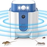 Endbug Ultrasonic Mouse Mice Repeller Indoor, 2025 Upgraded Rodent Repellent Indoor with PIR Motion Sensor, Strobes & Frequency Conversion Ultrasound, Pest Repeller for House, Attic, Garage, Basement